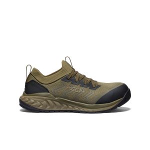 Men's Arvada Shift Work Sneaker (Carbon Toe)  |  Martini Olive/Black