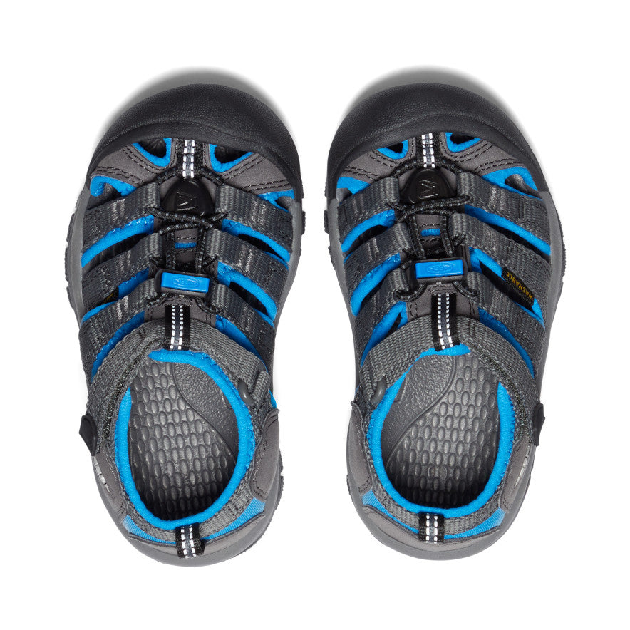 Little Kids' Newport H2 | Magnet/Brilliant Blue - Image 4