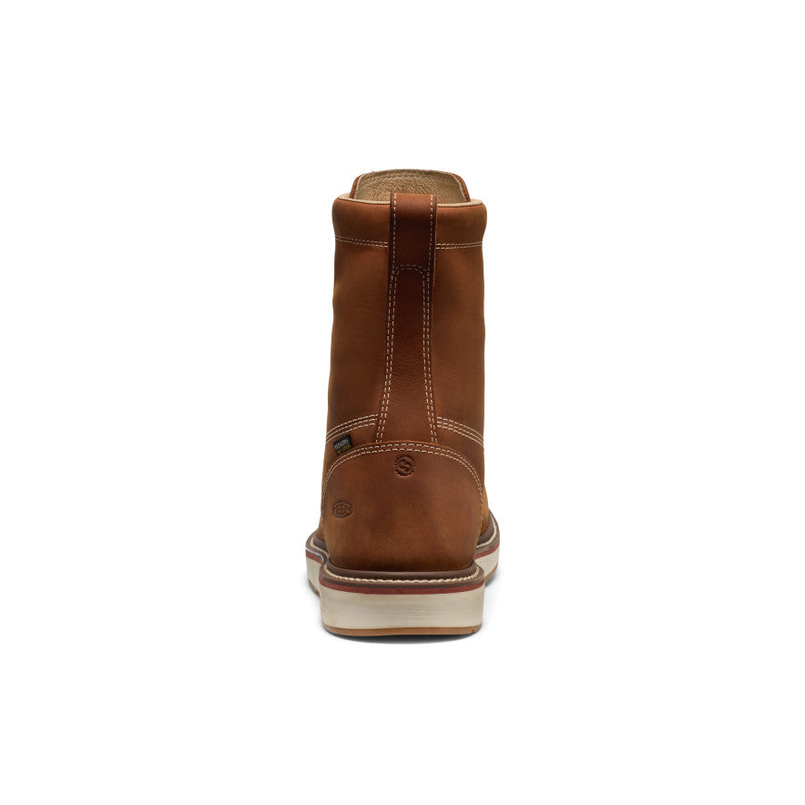 Men's Liberty 8 Waterproof Boot (Soft Toe) | Leather Brown/Birch - Image 5