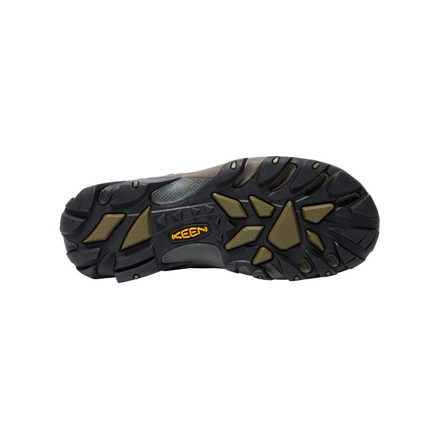 Men's Targhee II Mid Waterproof Hiking Boots | Canteen/Dark Olive - Image 5