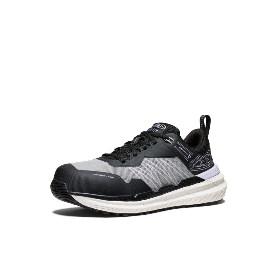 Women's Speedworks Work Sneaker (Carbon Toe) | Thistle/Black - Image 3